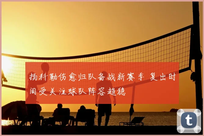 扬科勒伤愈归队备战新赛季 复出时间受关注球队阵容趋稳